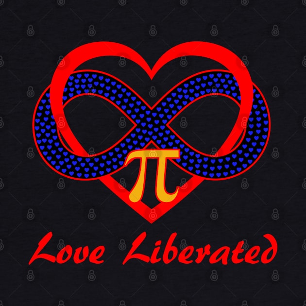 Polyamory Infinity Heart Love Liberated by Mindseye222